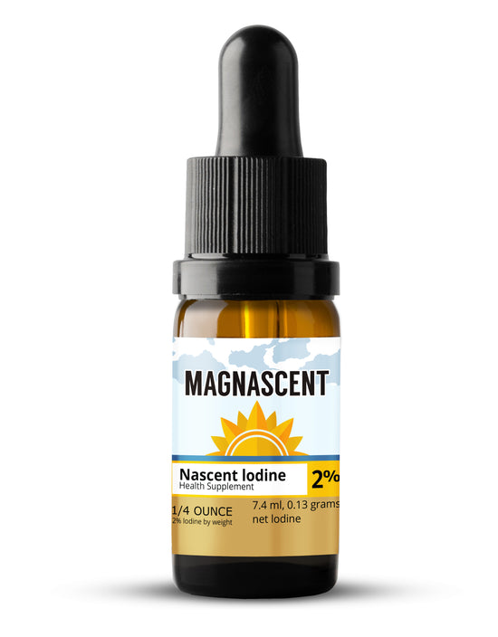 Magnascent Iodine Liquid Drops – 1/4 oz Dietary Supplement